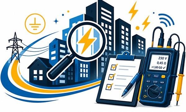 Pomiary elektryczne wykonywane na terenie Człuchów